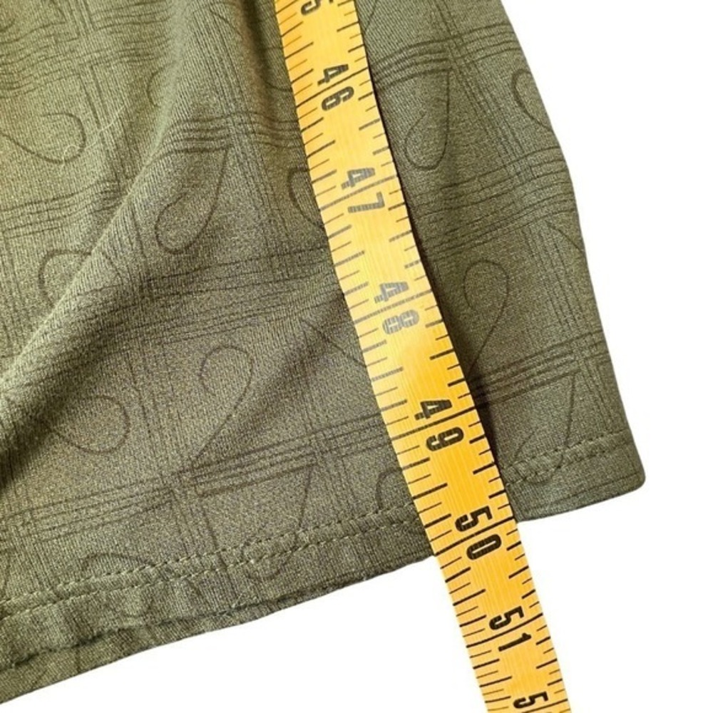 Sundance Jumpsuit Womens XS Green Felicity Cropped Wide Leg Boho Culotte Stretch - Picture 13 of 13